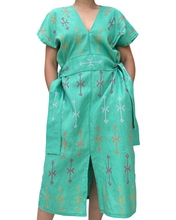 Load image into Gallery viewer, T’boli Sinag dress green