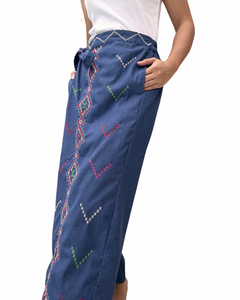 T’boli Garterized wrap pants