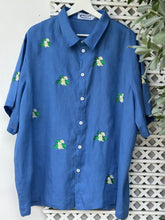 Load image into Gallery viewer, Jeepney polo light blue