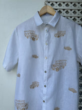 Load image into Gallery viewer, Jeepney polo white