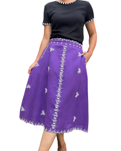 Tweetums skirt in violet