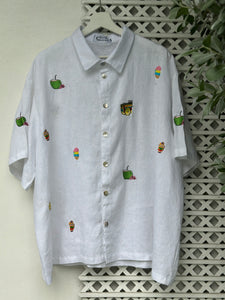 Matamis polo in White