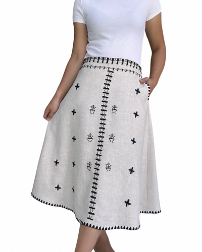 Tweetums skirt in oat