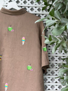 Matamis polo in khaki