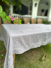 Load image into Gallery viewer, Sampaguita  embroidered tablecloth
