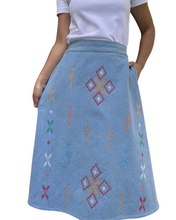 Charger l'image dans la galerie, South cotabato denim skirt Size M