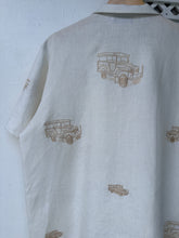 Load image into Gallery viewer, Jeepney polo off white camp collar