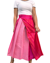 Charger l'image dans la galerie, Pink wrap skirt 02