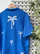 Load image into Gallery viewer, Coconut polo royal blue with camp collar