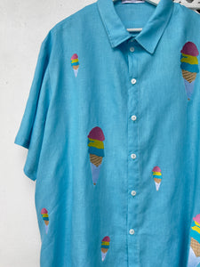 Sorbetes polo in aquamarine