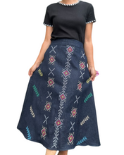 Load image into Gallery viewer, South cotabato denim skirt Size L