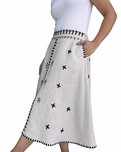 Tweetums skirt in oat