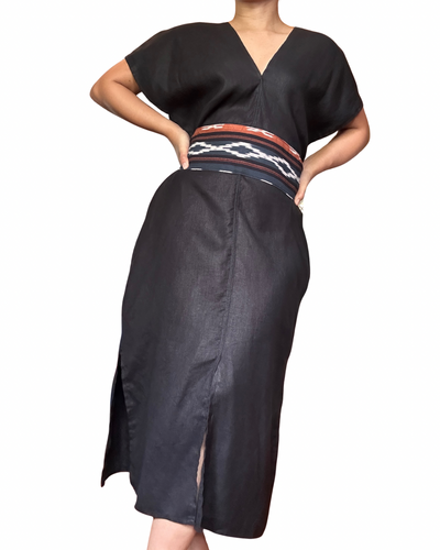 Sinag dress ikat belt 2