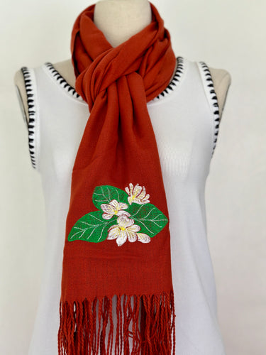 Sampaguita scarf