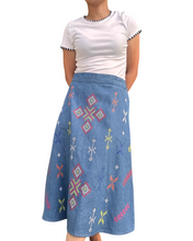 Charger l'image dans la galerie, South cotabato denim skirt Size L