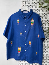 Load image into Gallery viewer, Halo halo polo in light blue