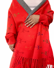 Load image into Gallery viewer, T’boli shawl orange