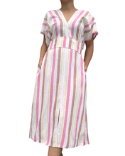 Load image into Gallery viewer, Sinag dress stripe colorful