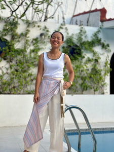 Kalinga Garterized wrap pants