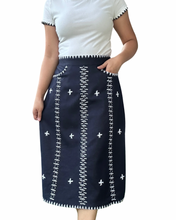 Load image into Gallery viewer, Carole skirt in navy blue