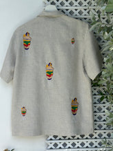 Load image into Gallery viewer, Halo halo polo in oat camp collar