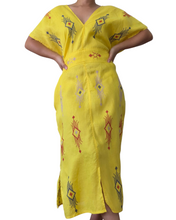 Load image into Gallery viewer, T’boli Sinag dress in yellow