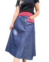 Load image into Gallery viewer, Armie skirt with bagobo red