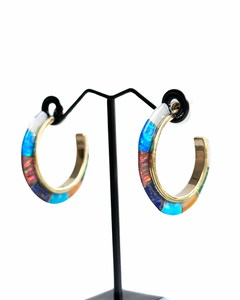 Big hoops earrings