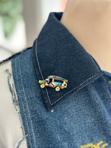 Jeepney small brooch 08