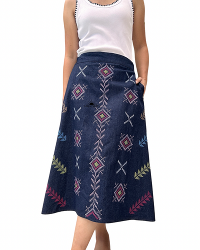 South cotabato denim skirt Size L