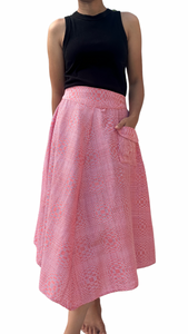 Binakol skirt in peach