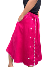 Charger l&#39;image dans la galerie, Tweetums skirt in fuchsia