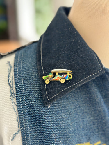 Jeepney small brooch 03