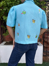 Load image into Gallery viewer, Halo-halong embroidery top