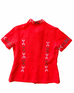 T’boli top in red