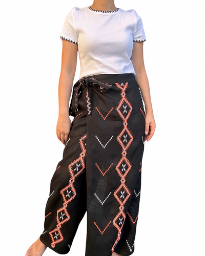 T’boli Garterized wrap pants