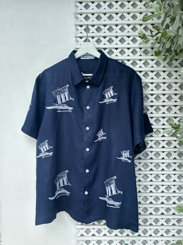 Vinta polo navy blue