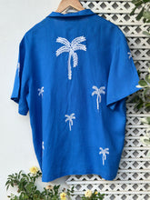Load image into Gallery viewer, Coconut polo royal blue with camp collar