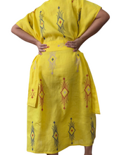 Load image into Gallery viewer, T’boli Sinag dress in yellow