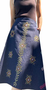Denim South cotabato skirt Size M