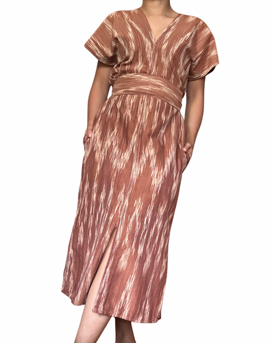 Brown Sinag dress