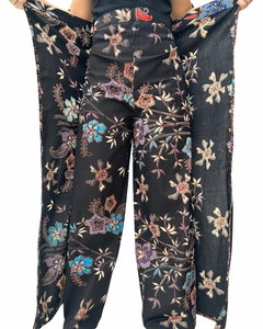 Bulaklak 4 wrapped around pants free size