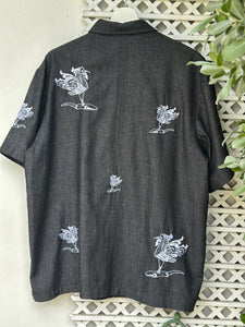 Sarimanok polo greyish black