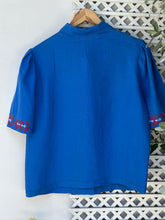 Load image into Gallery viewer, T’boli top in royal blue