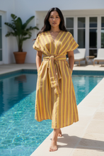 Load image into Gallery viewer, Yellow Kantarines strive sinag dress