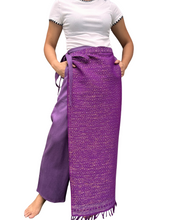 Load image into Gallery viewer, Yakanviolet Garterized wrap pants