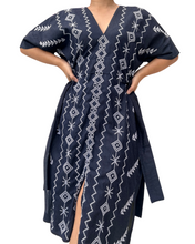 Load image into Gallery viewer, T’boli Sinag dress denim
