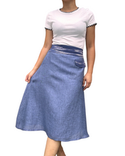 Load image into Gallery viewer, Armie skirt in blue