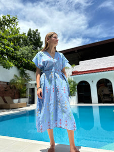 T’boli Sinag dress light blue