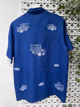 Load image into Gallery viewer, Jeepney polo royal blue